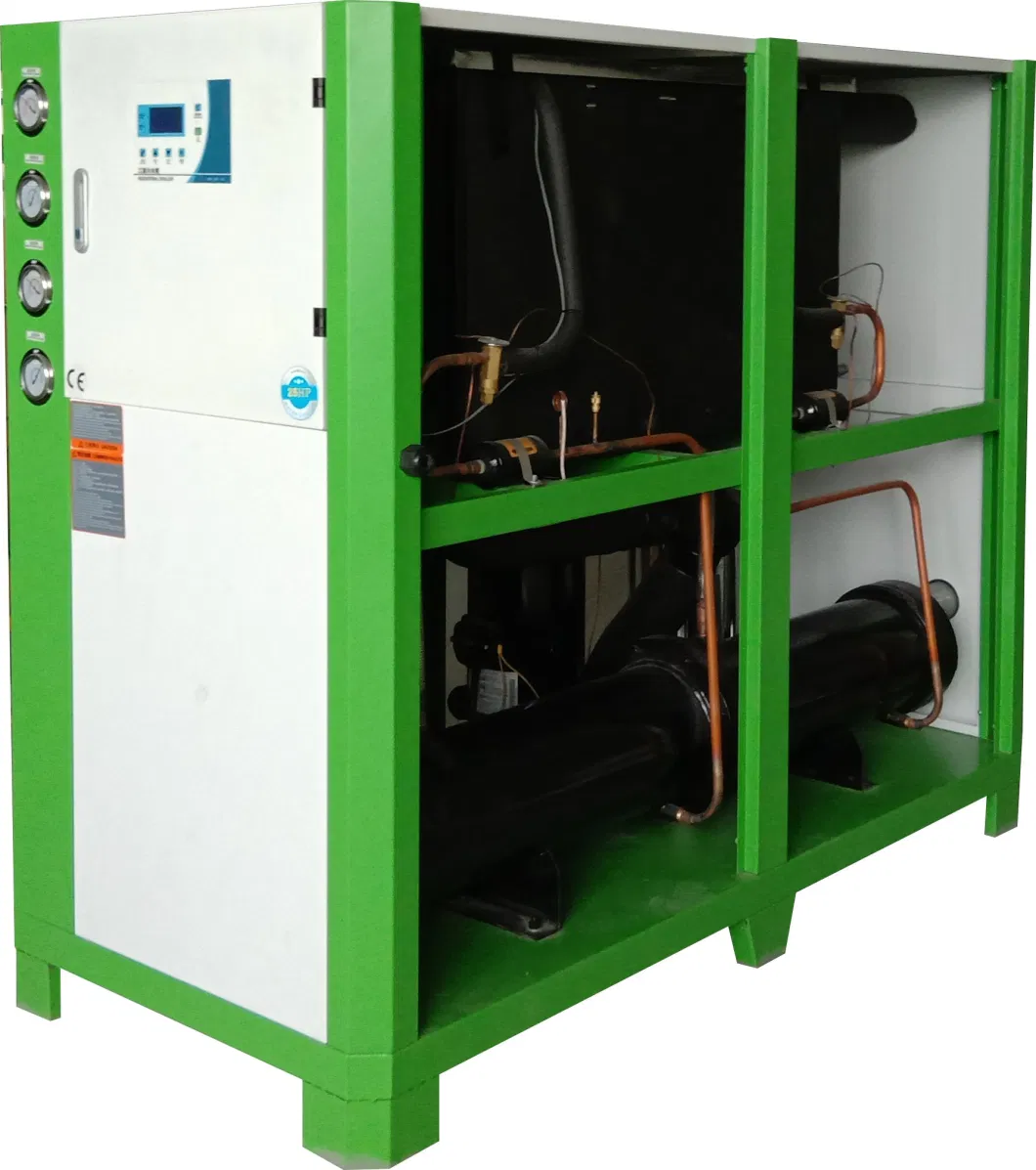 Cooling Capacity Micro Channel Plating Blow Molding Machine Water Cooled Chiller Machine