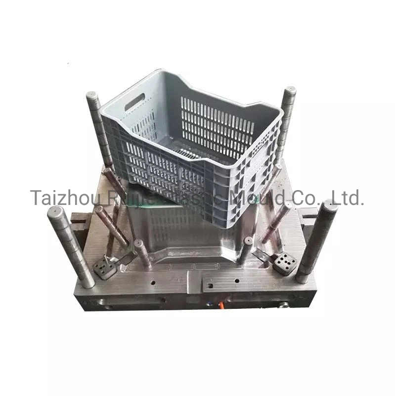 Custom Precious Plastic Resin Crate Mold Tool Storage Turnover Box Injection Mould