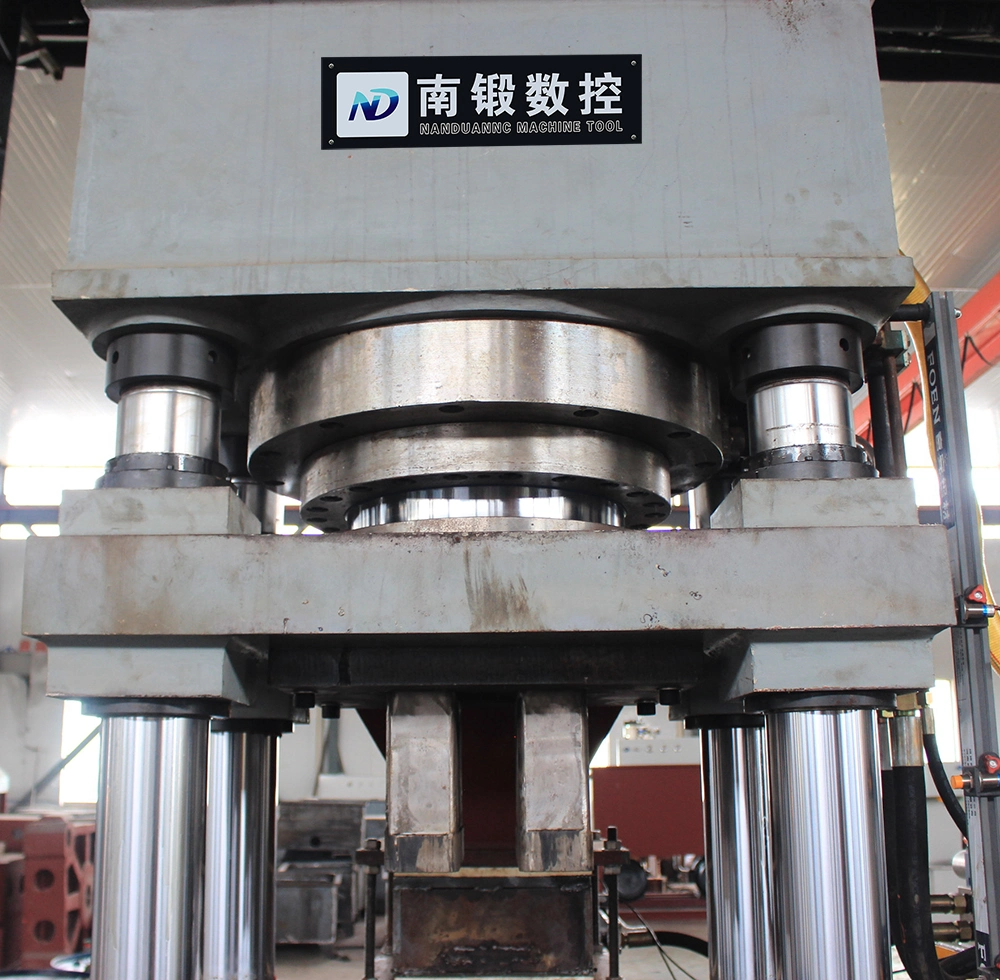 Nadun Four-Post Hydraulic Powder Press for Carbon Powder Molding