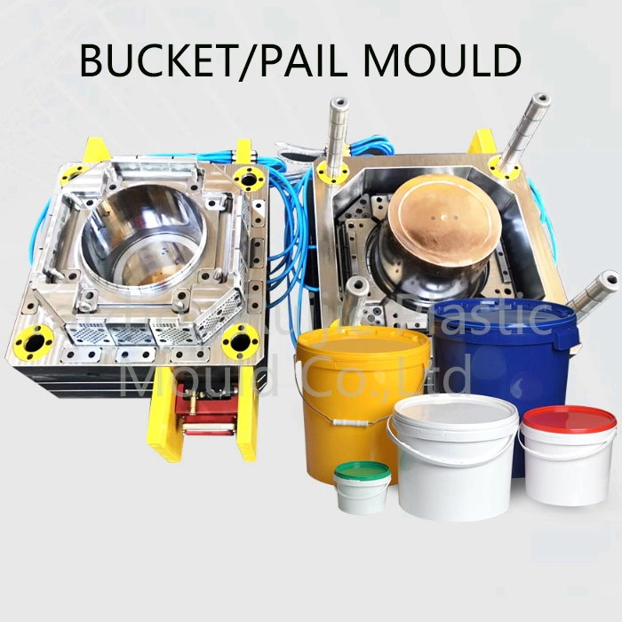Sample Customization Commodity Plastic Injection Bucket Mould Manufacturers for 20 Liter Paint Round Pail Mold