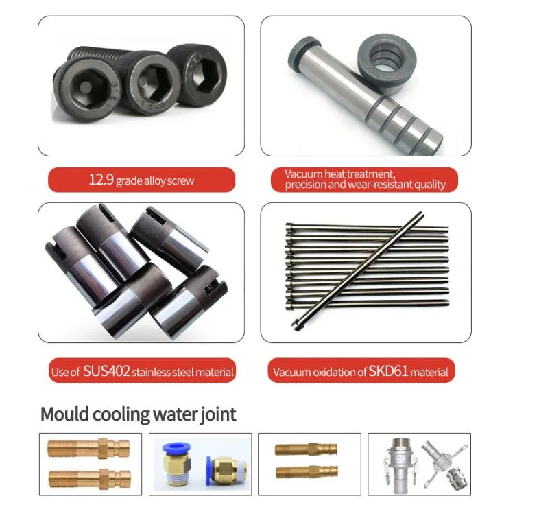 Custom Drip Head Plastic Injection Mold Cavities Hot Runner Irrigation Inline Flat Dripper Mould