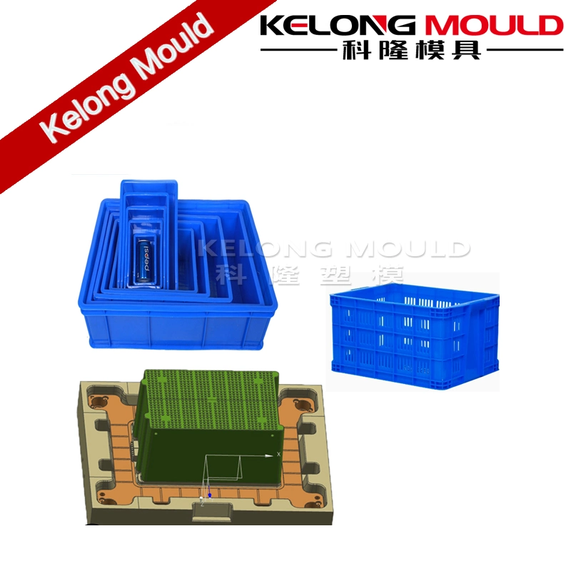 Plastic Mold Production Turnover Box Mold Injection Processing