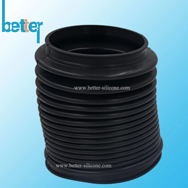 Auto Part EPDM Silicone NBR Neoprene Rubber Dustproof Expansion Bellow Compression Molding