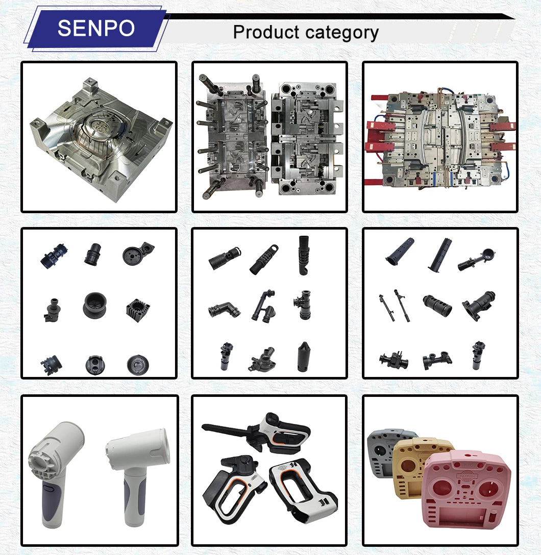 Factory Custom Machinery Services Industrial Products Injection Mould Plastic Molded Parts Molding