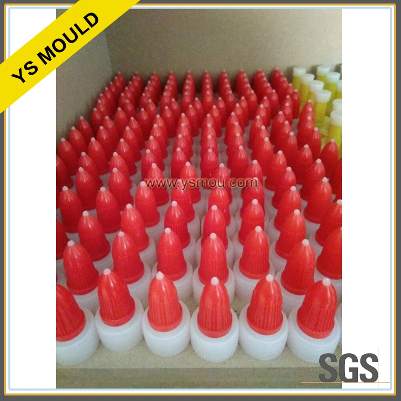 Small Drip Bottle and Cap Plastic Mold