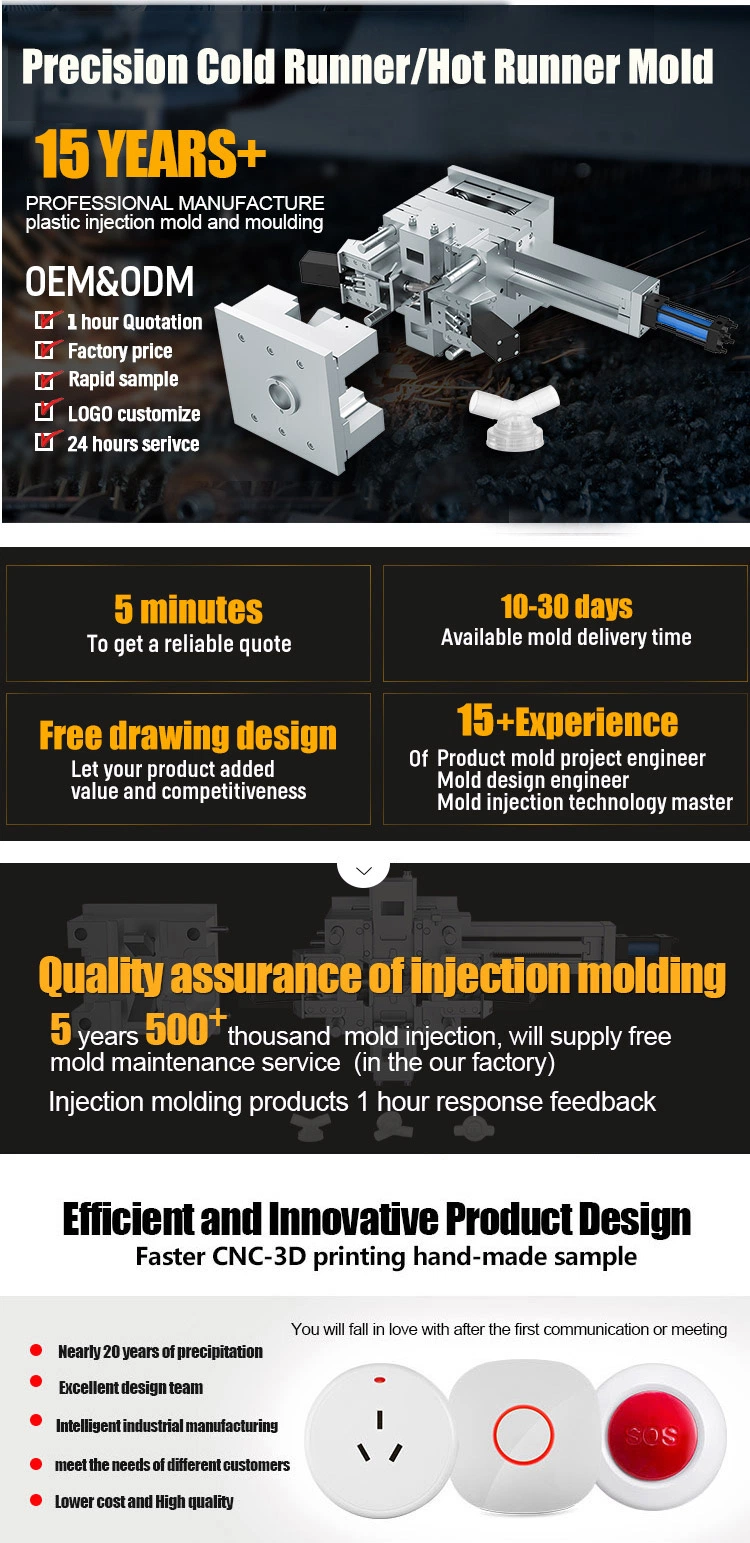 Durable Nylon Bearing Gear Costom Service Plastic Injection Molding Factory