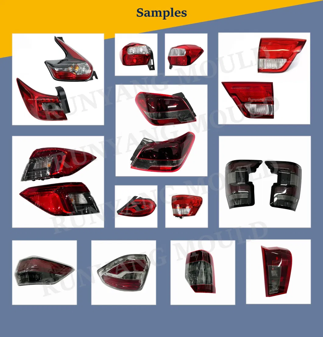 Plastic Car Rear Lamp Mould Injection Mould Specialized in Making Auto Parts Taillight Mould