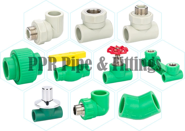 Deso Hot Sale Green Custom Plastic Clamps PPR Fittings