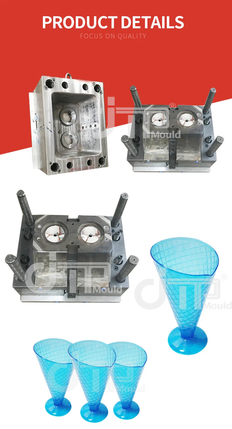 Newly Design Household Blue Orange Juice Plastic Injection Cup Mould