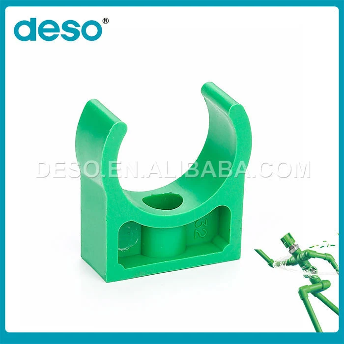 Deso Hot Sale Green Custom Plastic Clamps PPR Fittings