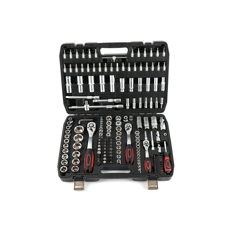 Shall 159PC Socket Set (1/4&quot; &amp; 1/2&quot; &amp; 3/8&quot;) Hand Tools Set Tool Kit for Workshop in Blow Molding Box