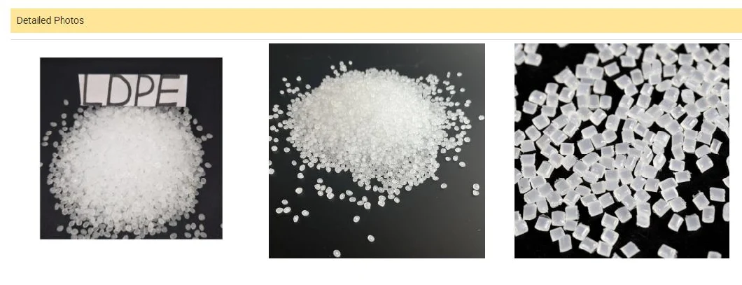 Plastic Raw Material Virgin/Recycled Injection Polymer Granule Polyethylene Resin Transparent Film Grade Pellet LDPE Injection Molding 7042