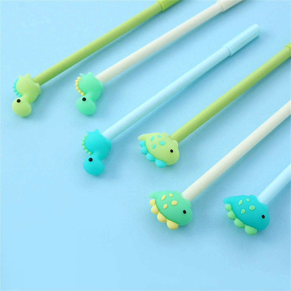 Dinosaur Shape Silicone Gel Pen for Promotional Stationery