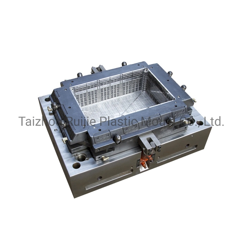 Custom Precious Plastic Resin Crate Mold Tool Storage Turnover Box Injection Mould