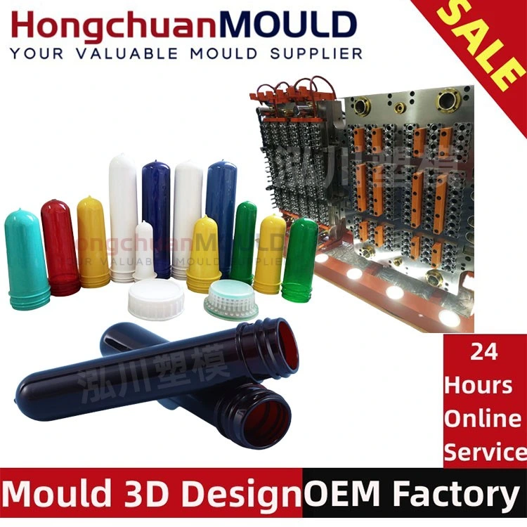 Plastic Pet Preform Bottles Tube Neck Injection Mould