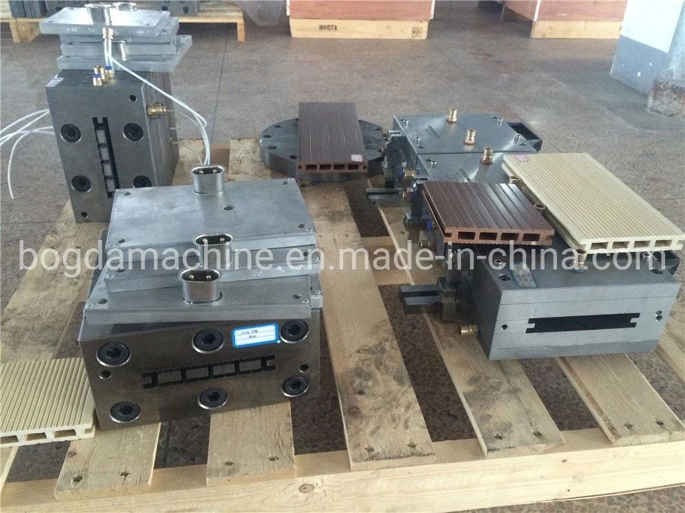 Bogda PE WPC Decking Extrusion Die Mould for Plastic Profiles Extruder Machine