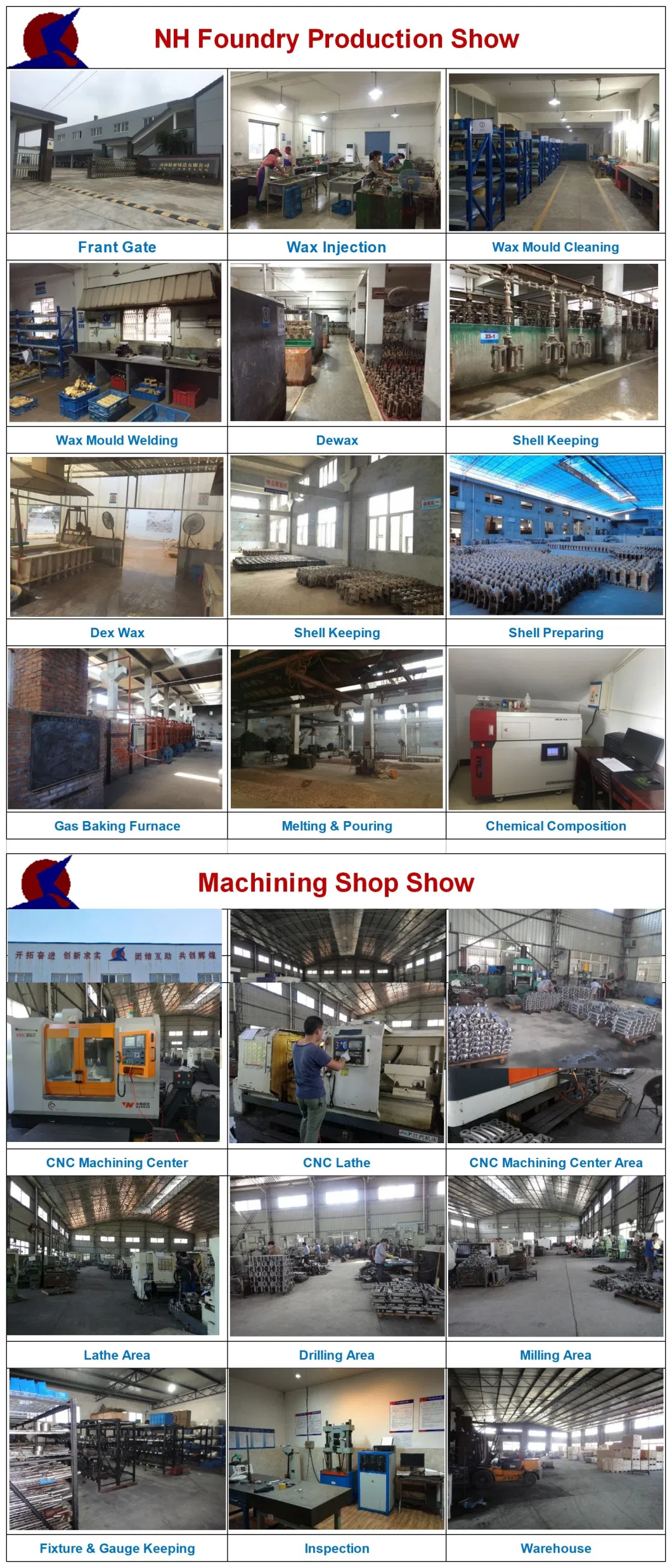 Precision Casting Cast Steel Professional Investment Casting Foundry