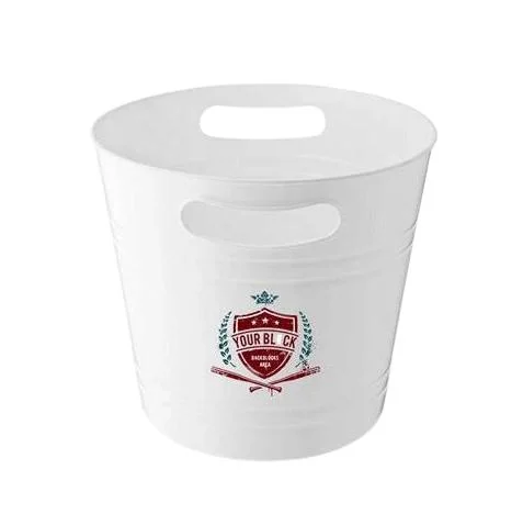 Promotional Customized High Quality Party Oval 8L 12L Ship Round Shape Wine Champagne Plastic Beer Ice Bucket