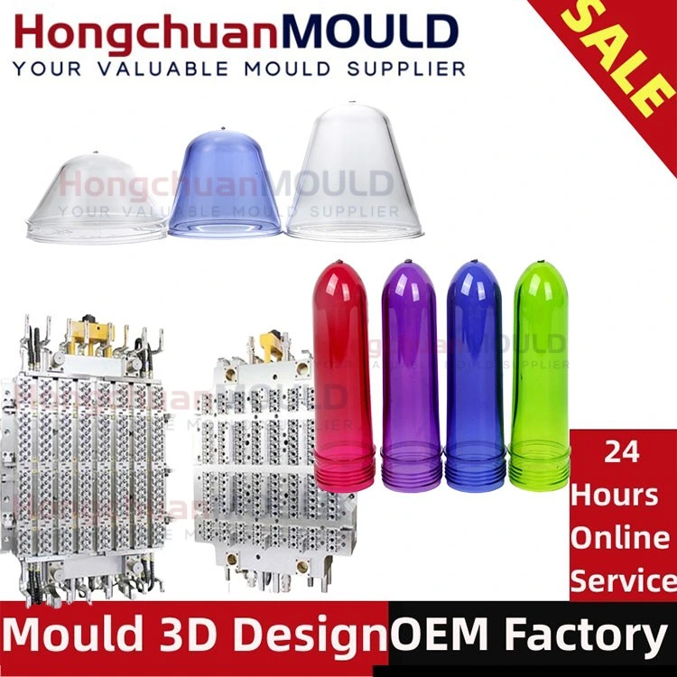 Plastic Pet Preform Bottles Tube Neck Injection Mould