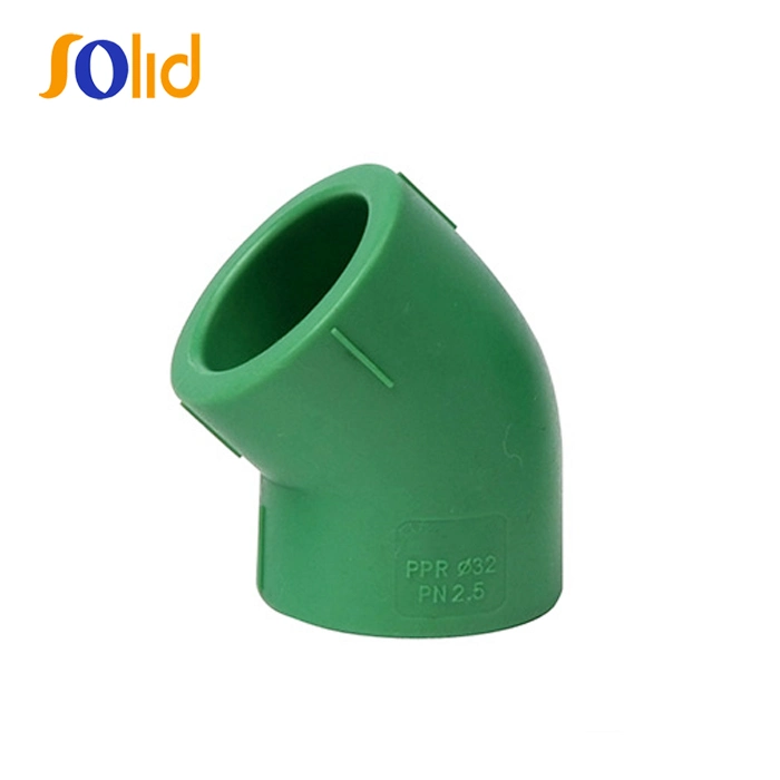 Hotsale PPR Pipe Fitting 45 Degree Elbow