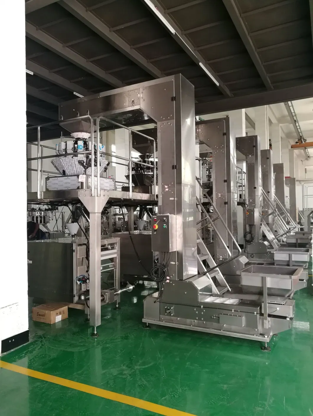 Food Grade PP Bucket Cnveyor for Almond Peanut Potato Chips Z Shape Bucket Elevator Conveyor