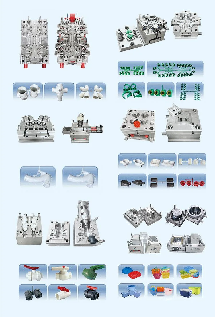 PP Plastic Injection Pipe Fitting Mould