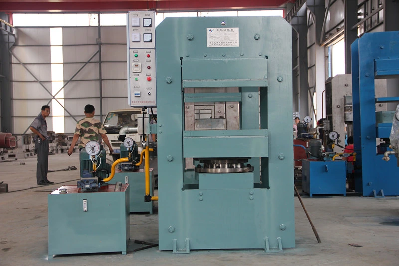 Hot! Hydraulic Rubber Compression Press Vucanizer Curing Molding Machine with CE ISO9001