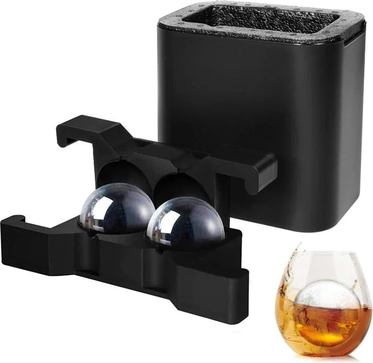 Top Quality Crystal Clear Ice Ball Spheres Whiskey Tray Mould Maker