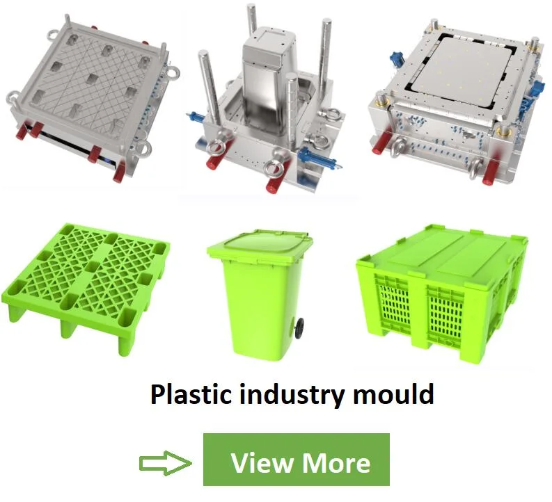 Customized Plastic Industrial Pallet Box Crate Dustbin Injection Mould/Mold/Molding/Molds