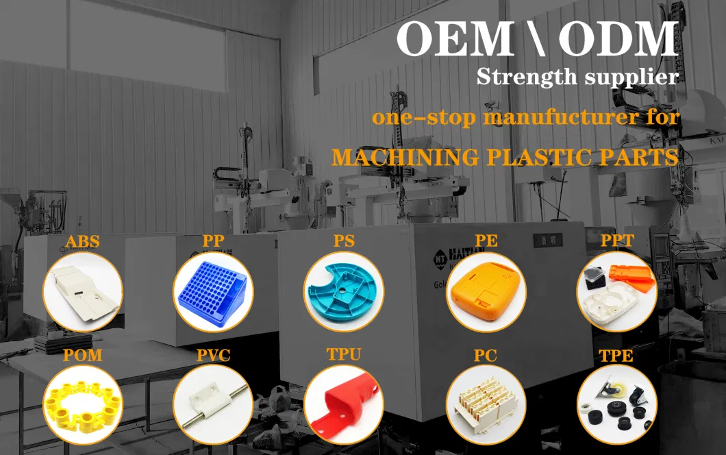 Grs Certificate ABS PS PA66 PC Plastic Injection Molding Manufacturer Nylon ABS Rubber Injection Molded Service Plastic Parts