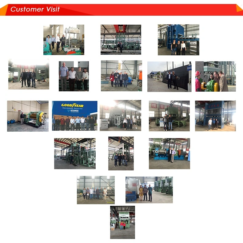 Hot! Hydraulic Rubber Compression Press Vucanizer Curing Molding Machine with CE ISO9001