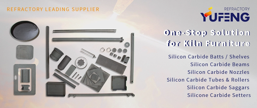 Various Shapes Recrystallized Silicon Carbide Solid Plate for Kiln Furniture