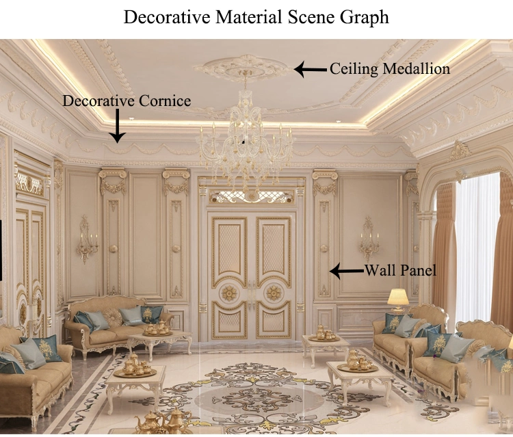 Foam Cornice Decorative Polyurethane Cornice Molding