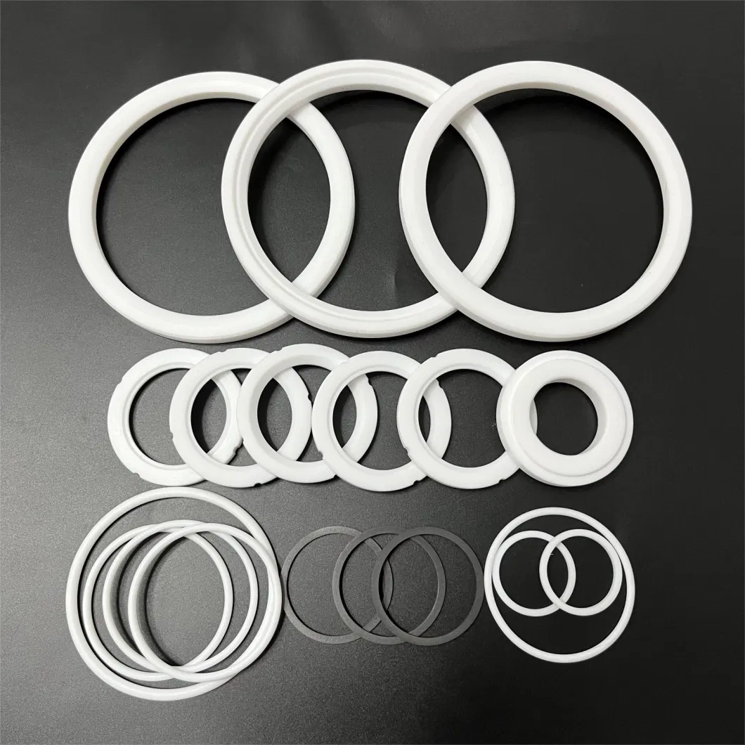 PTFE Seal Custom Plastic PTFE Components Plastic Injection Molding