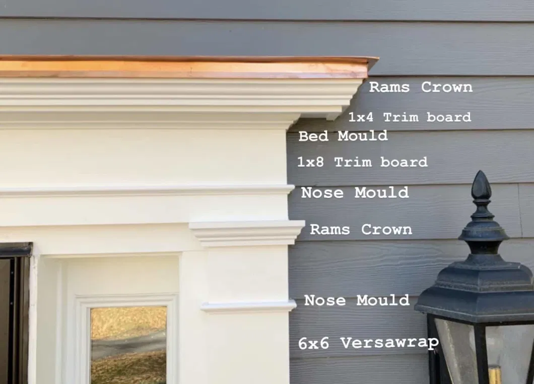 Factory Direct Sales Interior Exterior Cornice Moulding Unique Crown Molding