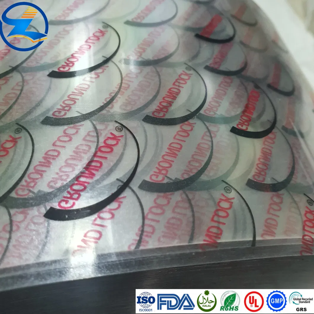 Heat-Sealing Pet Films/Molding for Waterproof Packaging Pet Bottle Labels