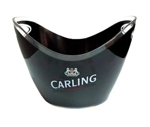 Promotional Customized High Quality Party Oval 8L 12L Ship Round Shape Wine Champagne Plastic Beer Ice Bucket