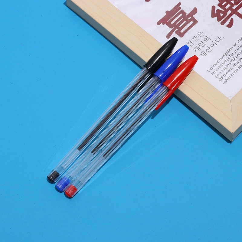 Chinese Cheapest Multi-Color Normal Shape Students Office 1mm Ballpoint Pen