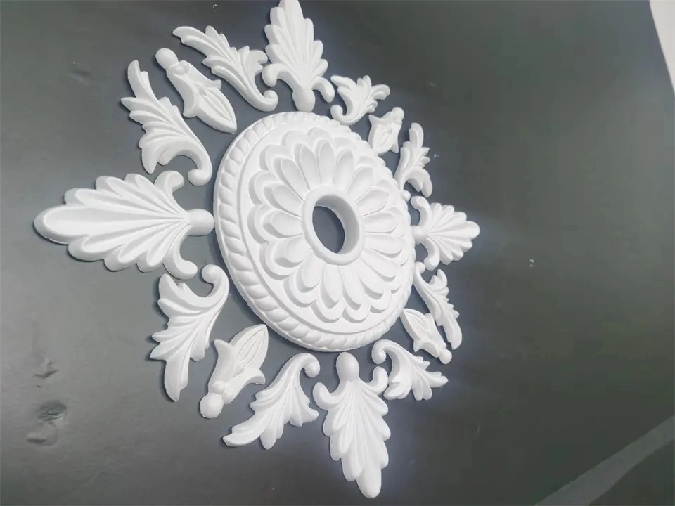 Wholesale Polyurethane Flat Cornice Molding Decoration Safety and Environmental Protection Polyurethane Molding