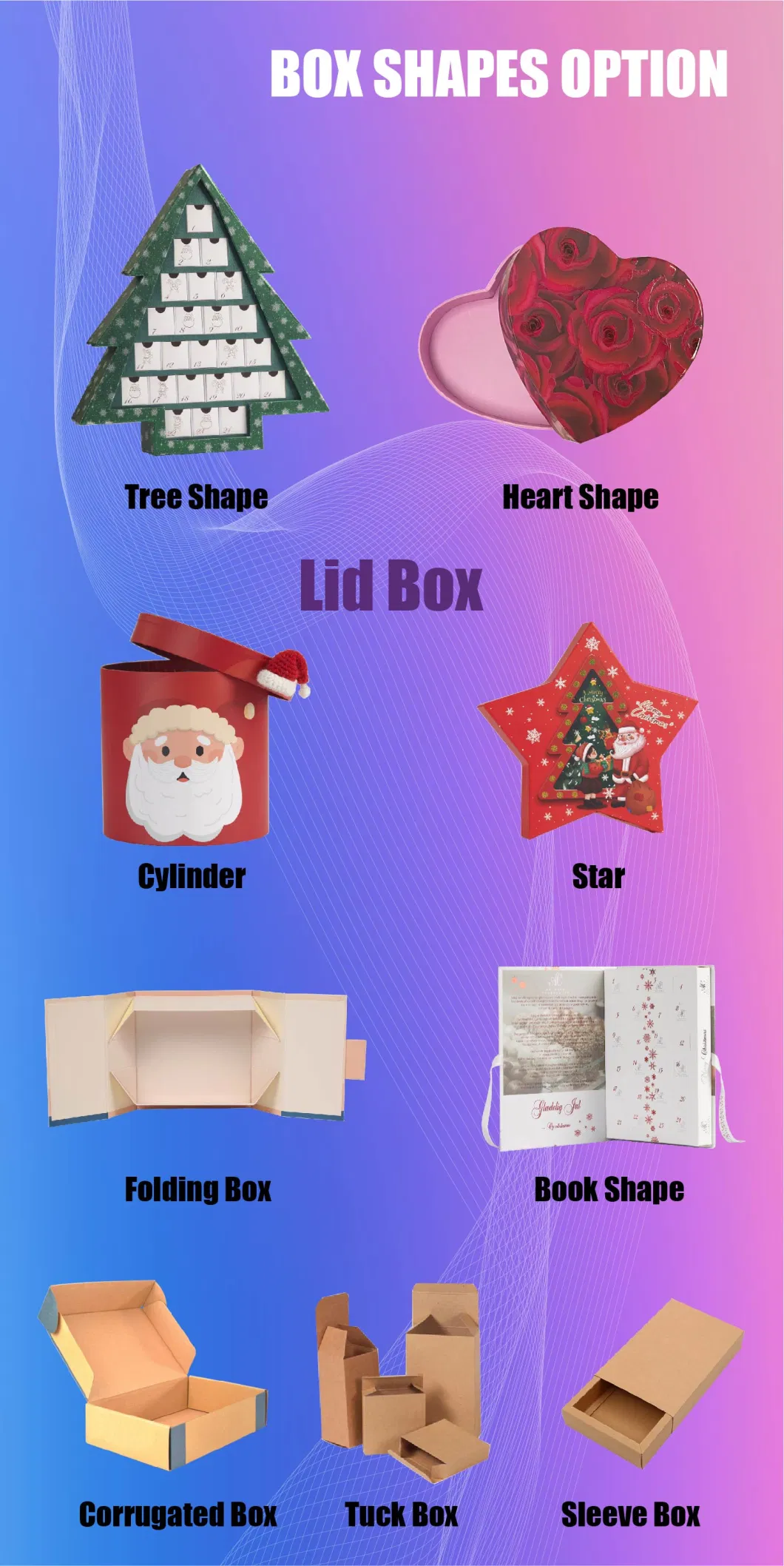 Holiday Gift Packaging Paper Gift Boxes Chocolate Packaging Irregular Shape Boxes Truffles Take Away Container Party Favor Goodie Bag Treat Box