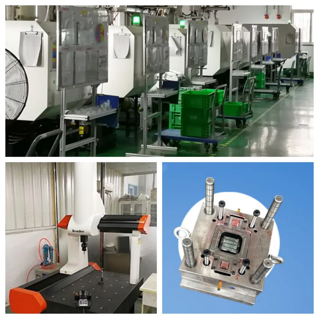 Precision Plastic Molding with P20 Core Steel and Yudo Mould Base