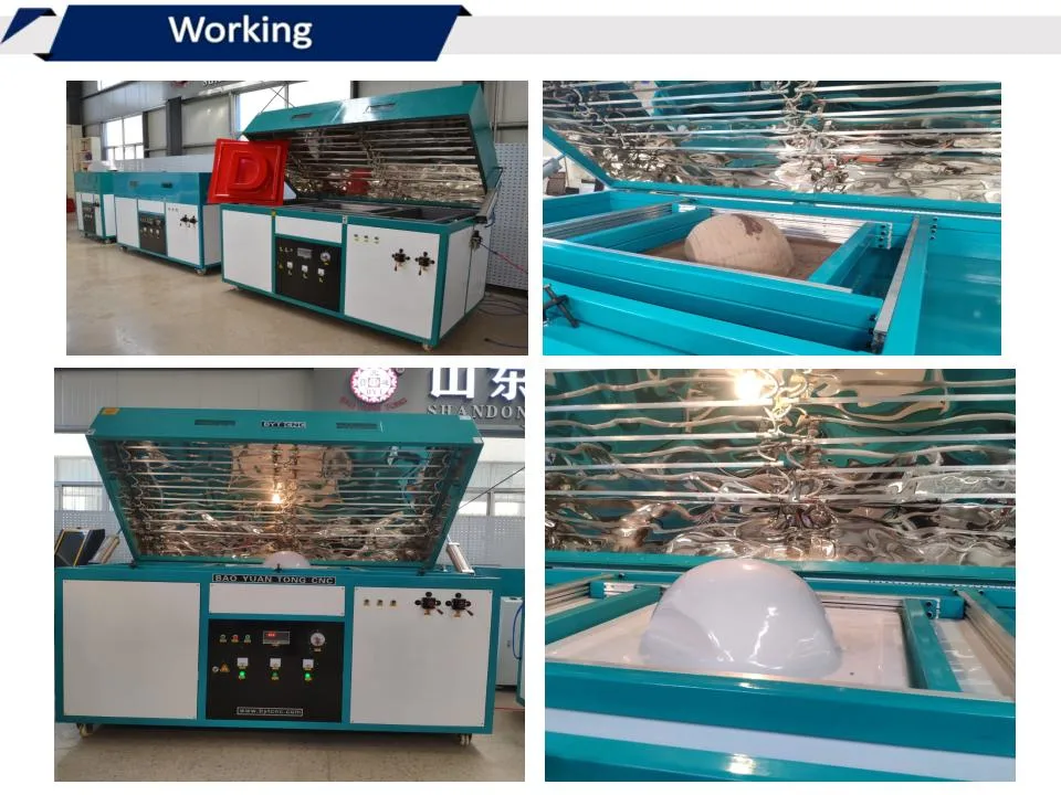 3D Signs Acrylic ABS PVC Thermoforming Automatic Vacuum Forming Machine