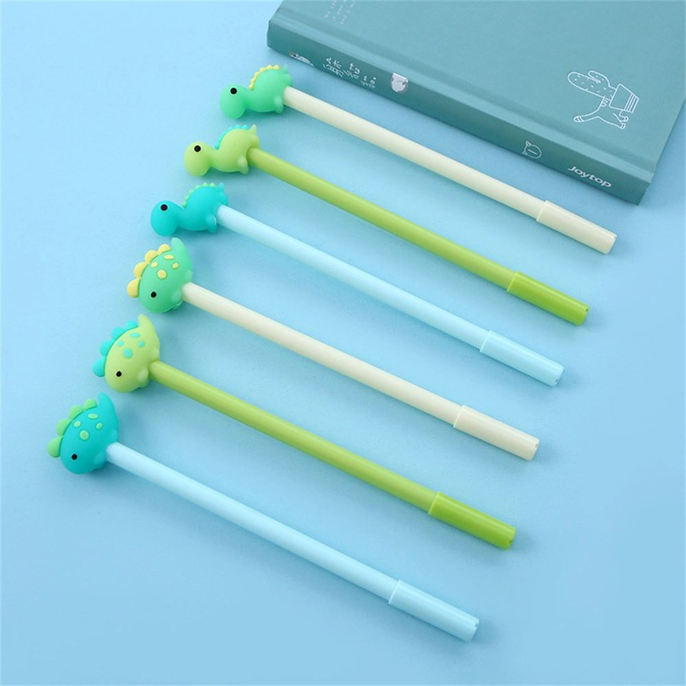 Dinosaur Shape Silicone Gel Pen for Promotional Stationery