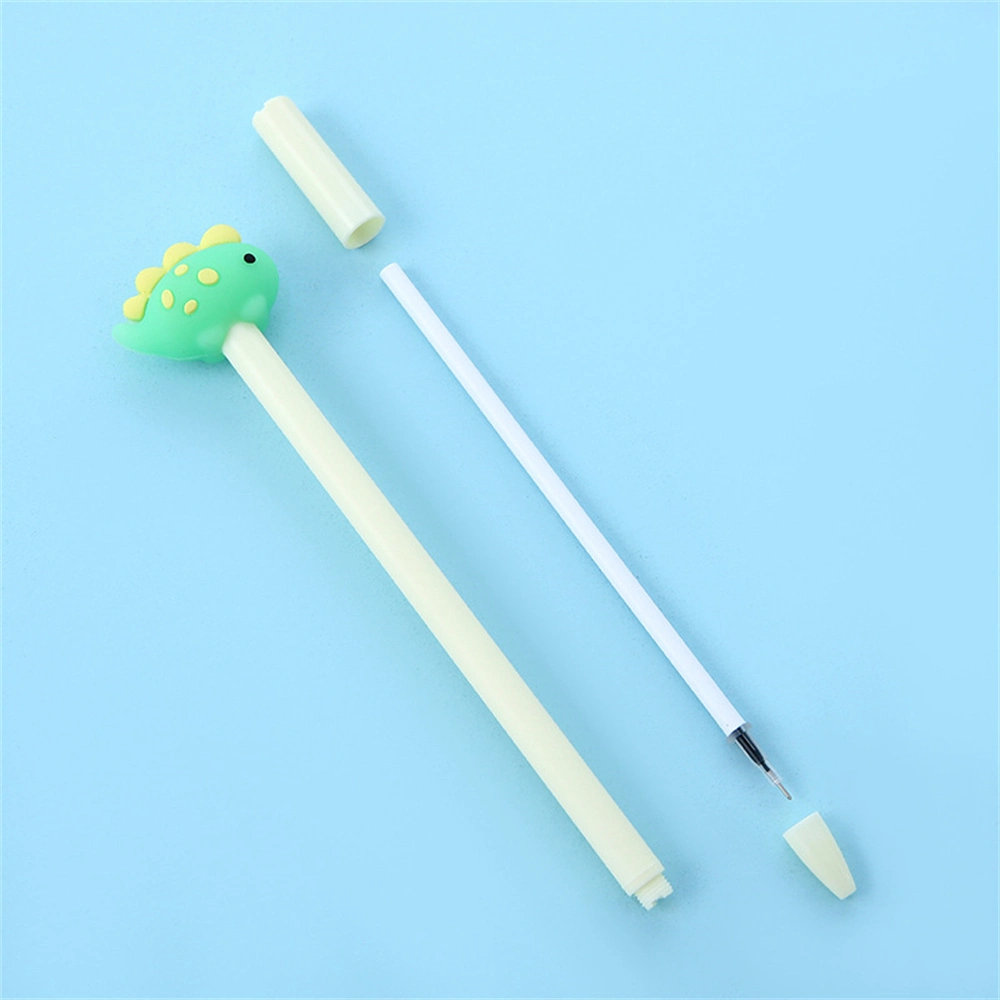 Dinosaur Shape Silicone Gel Pen for Promotional Stationery