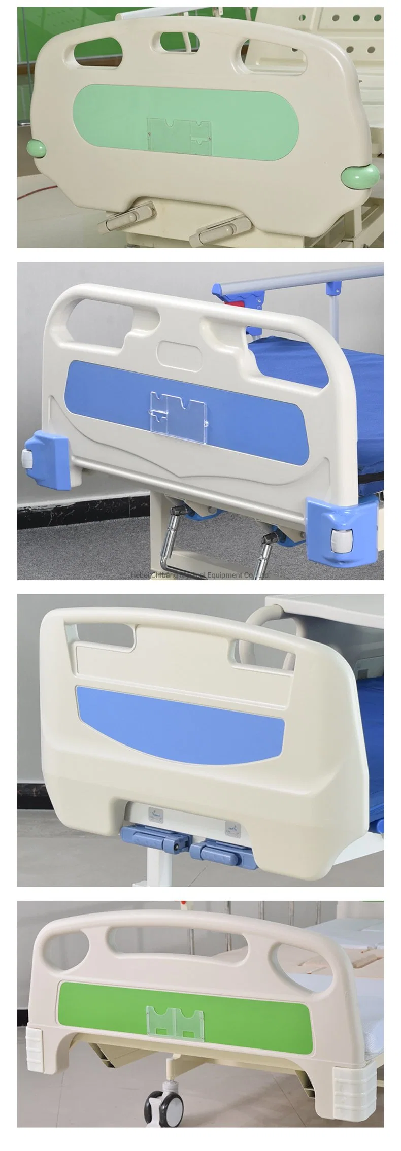 ABS Injection Molding Hospital Bed Accessories with Fender Wheel for Hospital Bed