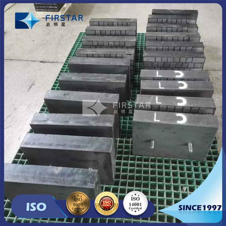 Super Wear Resistant and Impact Resistant Silicon Carbide Liner Plates Customised Shape and Sizes