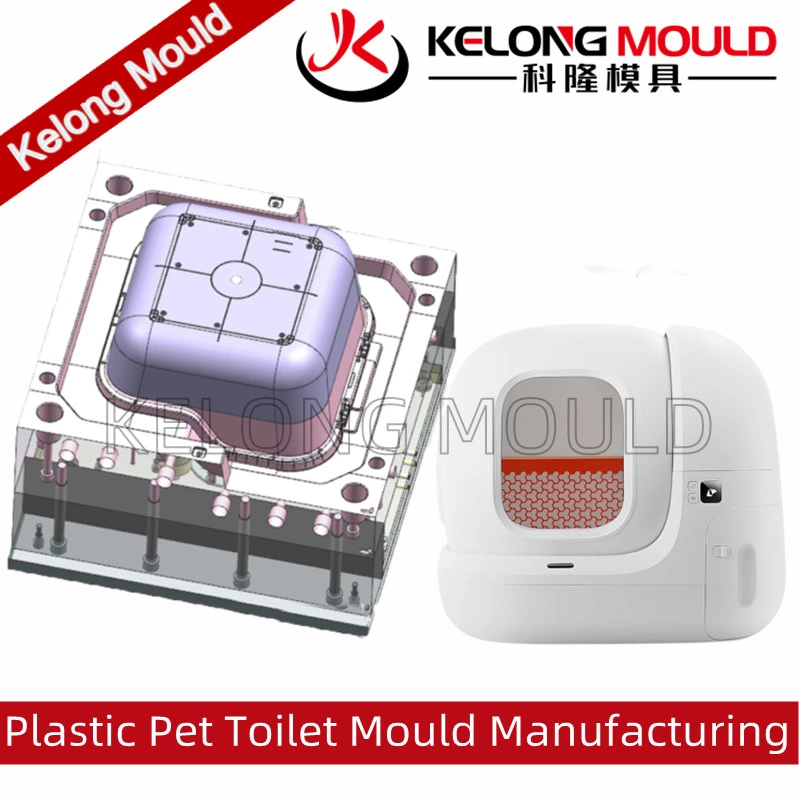 Plastic Pets Litter Box Mould Toilet Mold Injection Molding