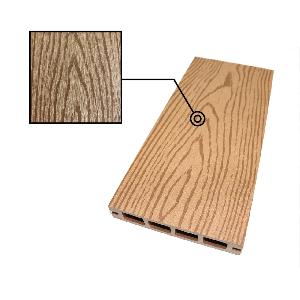Co-Extrusion Capped HDPE Panel UV Stable Waterproof Composite Wood Board