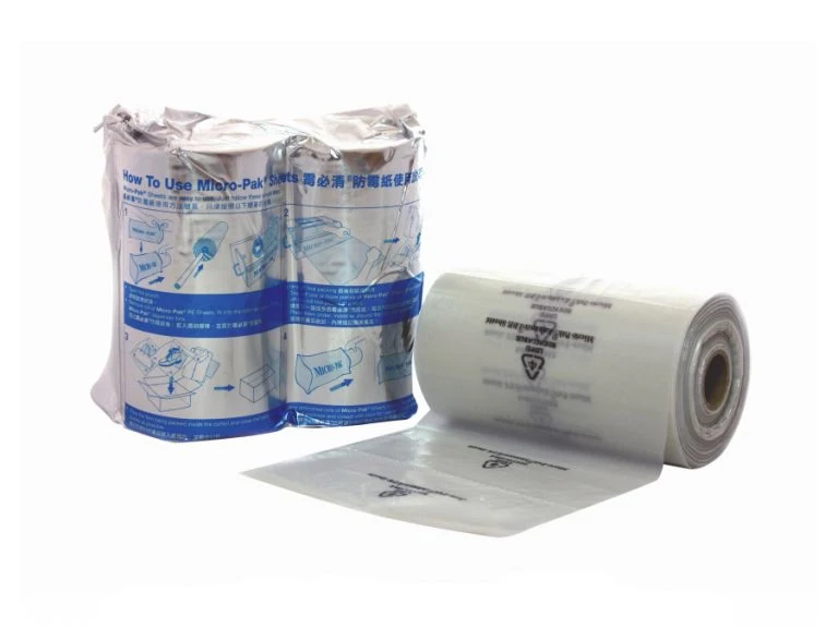 Anti-Mildew Degradable Roll Type Enhenced PE Sheet for Shoes Packing