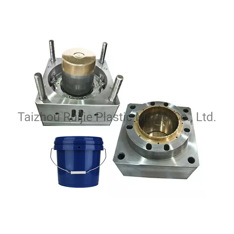 Sample Customization Commodity Plastic Injection Bucket Mould Manufacturers for 20 Liter Paint Round Pail Mold